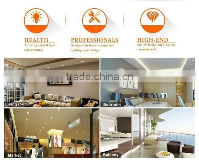 Easily installation round COB led recessed down light