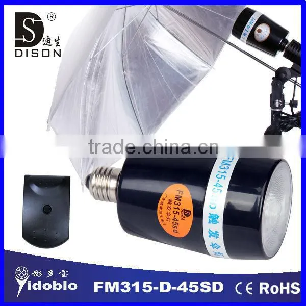 5500-5700K MEIDIKE E27 DISON FM315-45SD electronic flash lighting with remote control