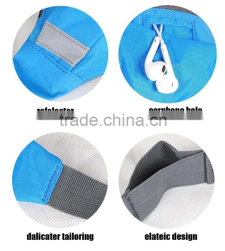 china supplier sports elastic running belt reflective running waist belt