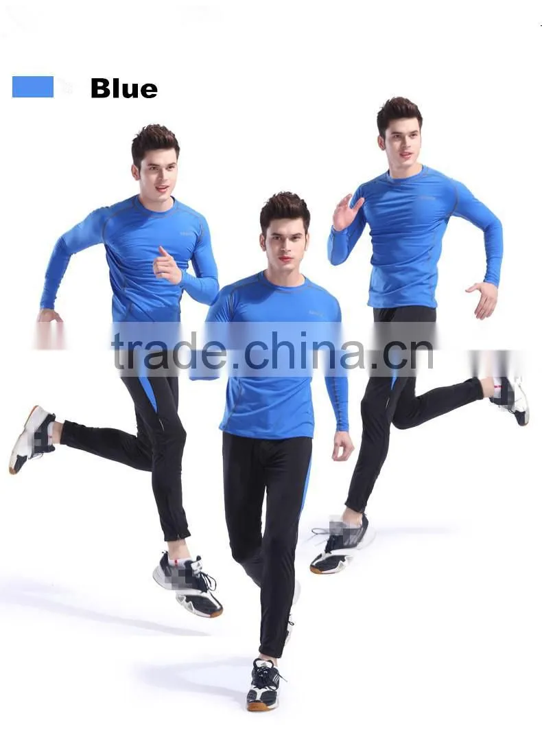 2016 Wholesale Men's Lycra Running Pants
