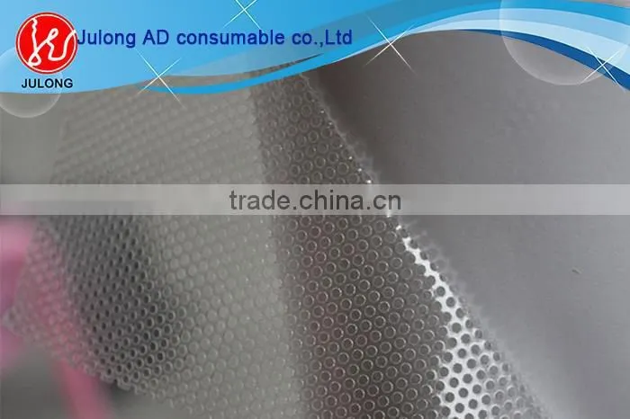 Hot selling Transparent one way vision perforated plastic mesh panel perforated window film made in China