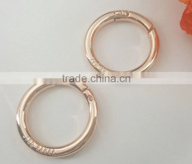 Sedex Audited Factory 2 Pillar Zinc alloy Metal Ring