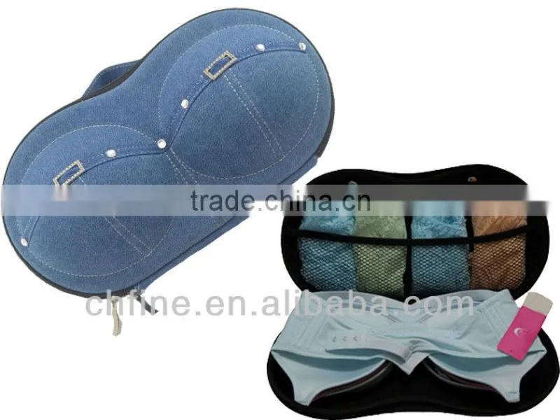 Food class ECO-Friendly PP material transparency bra carrying bags