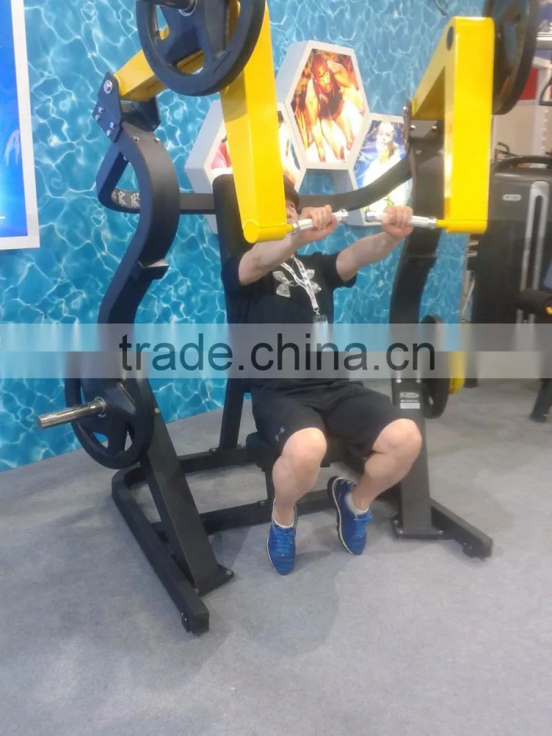 2016 new plate loaded gym machine/hammer strength fitness/body building Pull Down