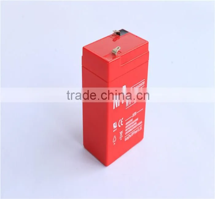 6v 4ah rechargeable lead acid battery for LED light