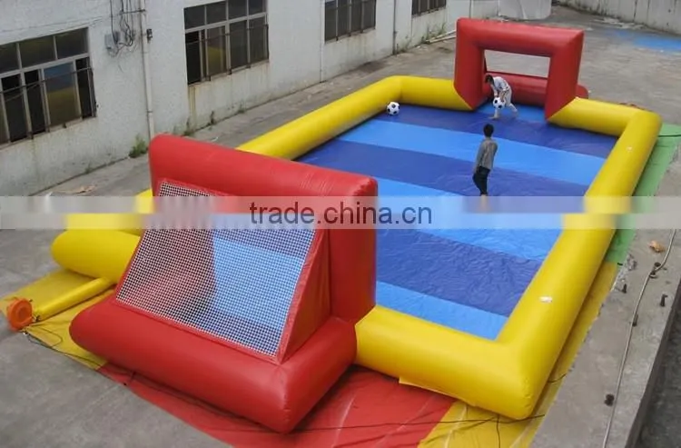 Giant outdoor 12mL inflatable football field