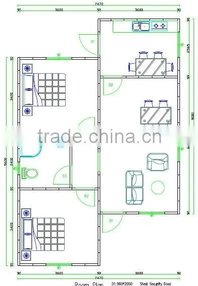 Low cost modern steel structure prefab houses china cheap prefab houses
