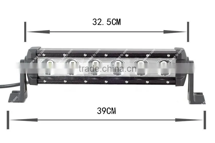 LED 60W 12V-30V Work Light bar Flood Lamp Off Road ATV SUV Car Boat Jeep Truck