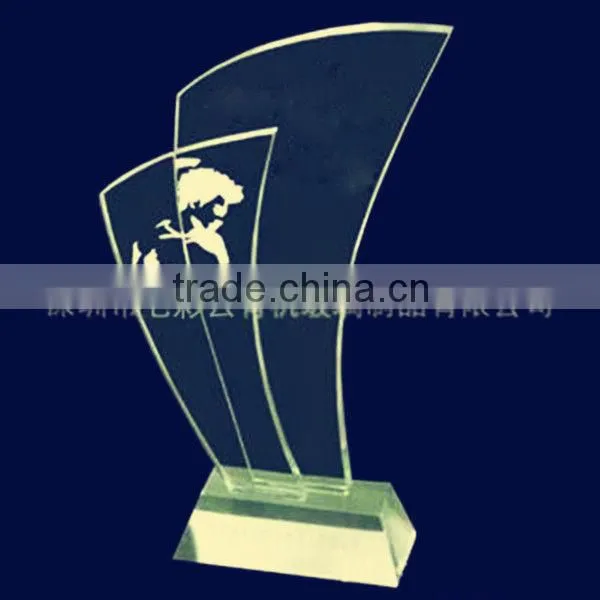 china High quality new design crystal trophies award