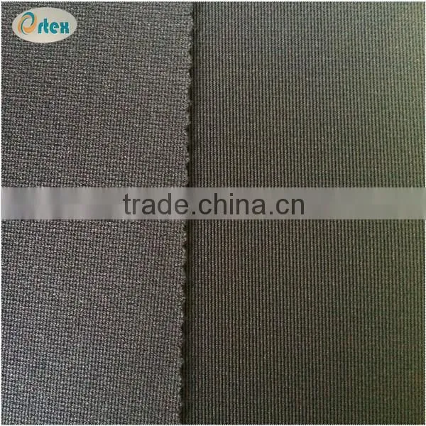 polyester spandex ottoman knitting fabric