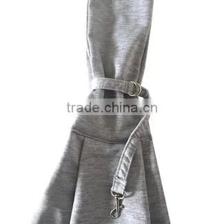 Grey extension pet crossbody bag