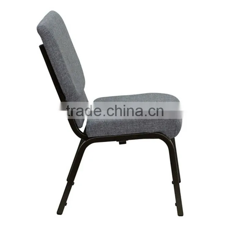wholesale metal church chair with bookrack used church chair for sale