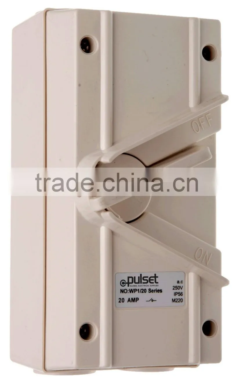 3 Pole Weatherproof Isolator 63A
