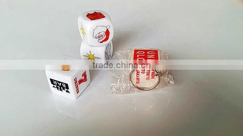 2.5CM Plastic Custom Printing Dice