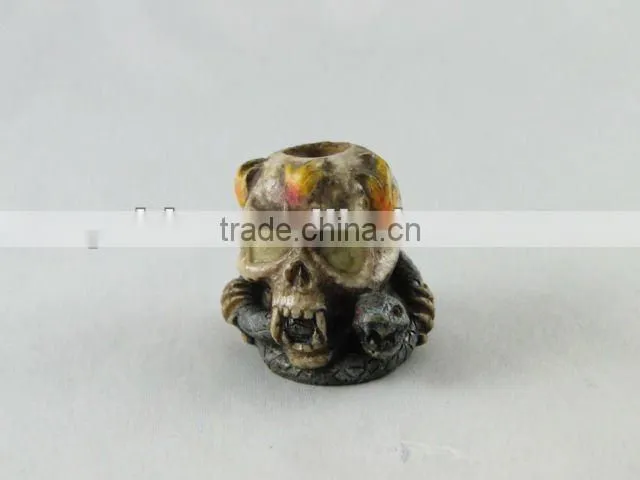 skull resin cigarette snuffer