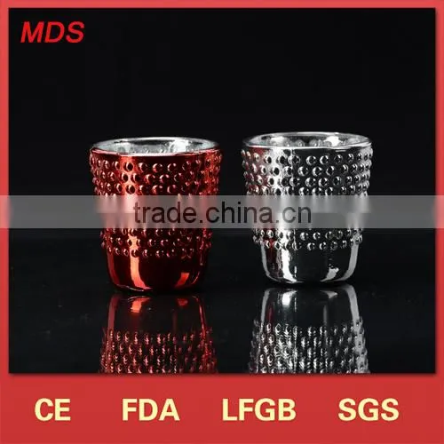 Glass cake tools clear crystal wedding cake stand with bird design