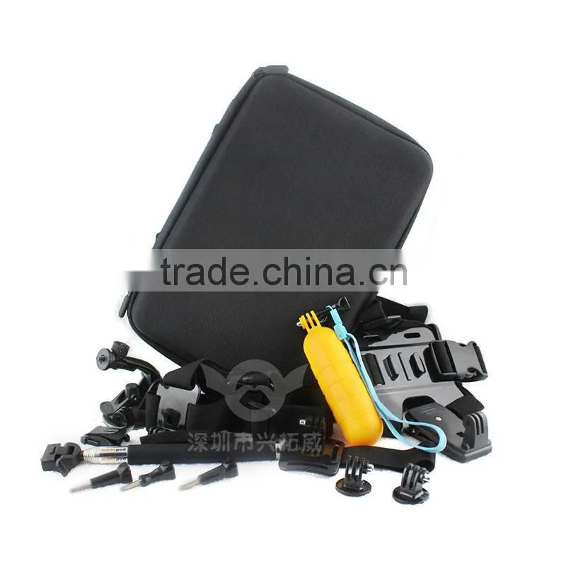 Outdoor Sports Camera accessories kit for gopro hero 4/3+/3/2/1
