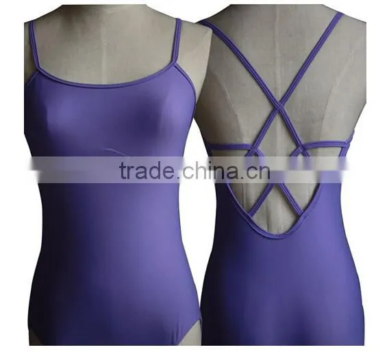 lattice back ballet leotards camisole leotards BL918