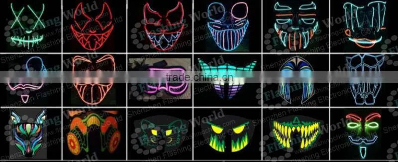 hot selling custom fashionable ladies round neck black cotton hot selling ghost rider party mask
