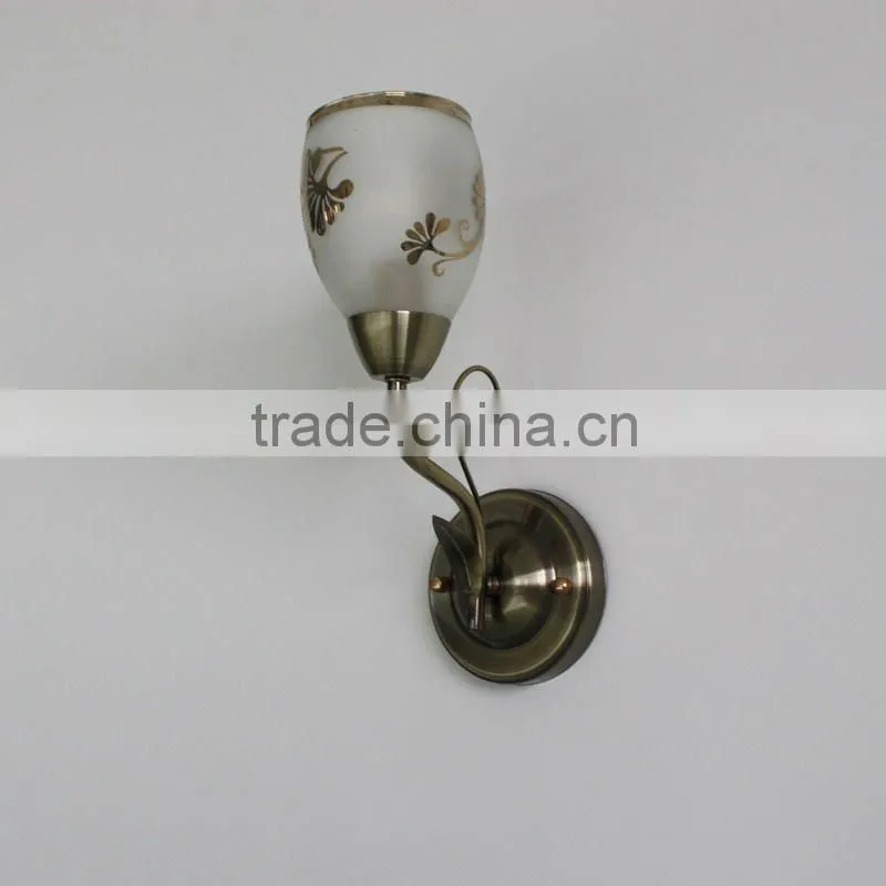 Popular indoor glass chandelier wall light&bathroom light fixture
