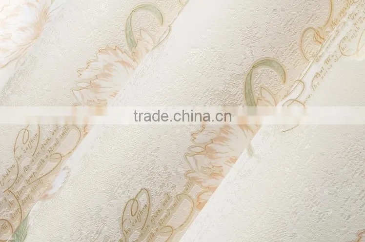 Top waterproof wallpaper/decorative wallpaper/interior wallpaper