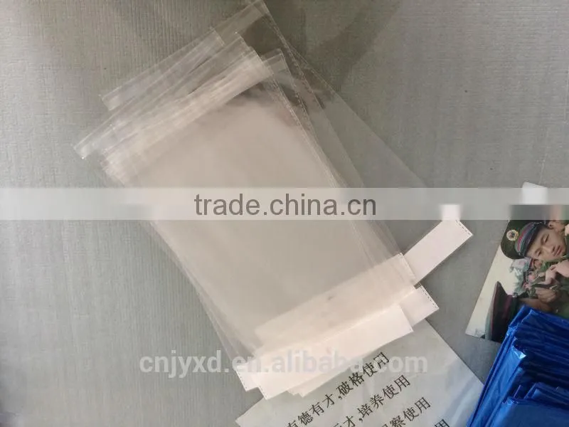 clear plastic food packaging bag