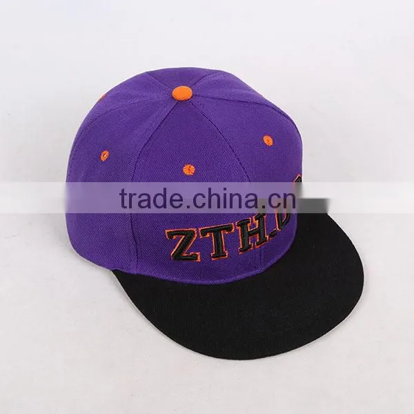 Fashion Style Snap Back Caps Flat Bill Wholesale Blank Snapback Hats