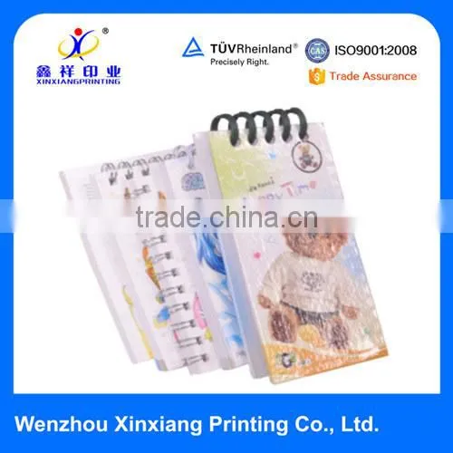 High quality Colorful customized paper notebook