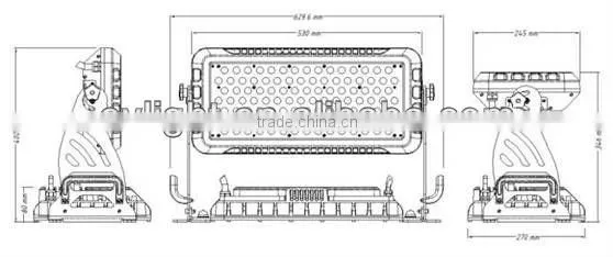 3W LED RGBW Outdoor Stage Lighting EV 3108
