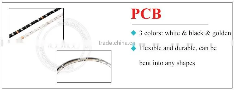 Hotsale led flexible strip 6V 12V IP65 Waterproof UV Car Truck LED Strip light with color changing