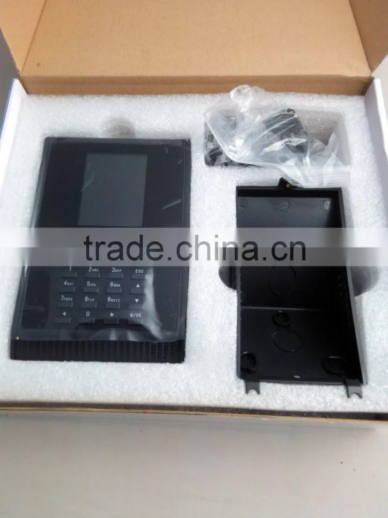 Economical LCD Screen Optical Sensor Time Clock With 400 Face Capacity FR100