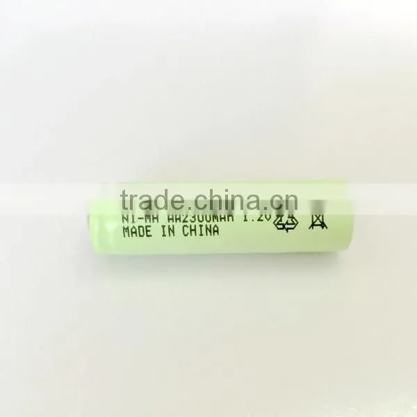 ni-mh aa 2300mah battery 1.2v rechargeable batteries