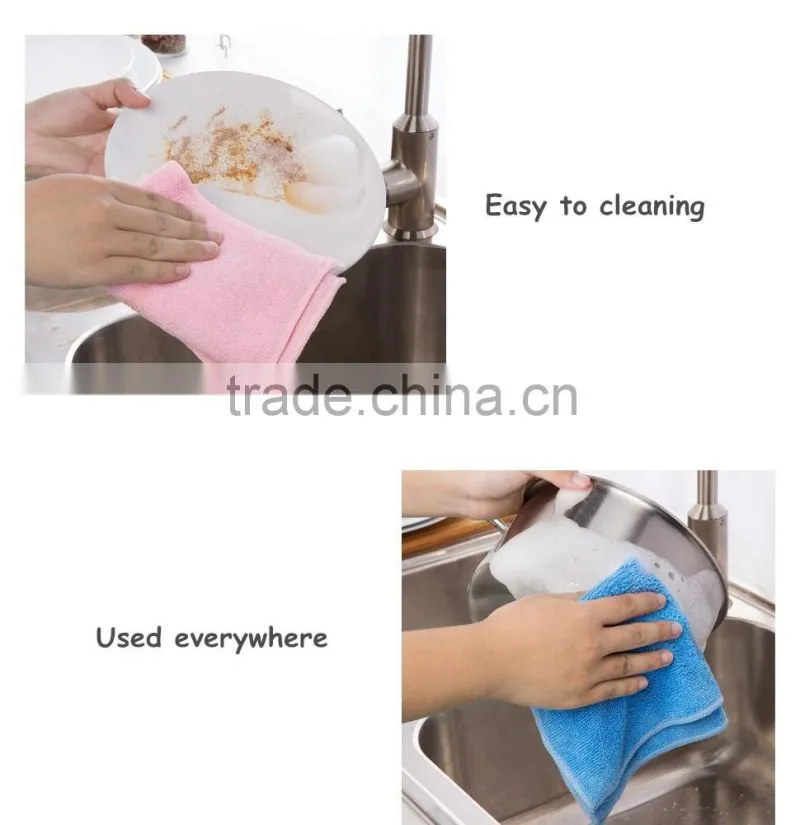 microfiber cleaning cloth with pvc box