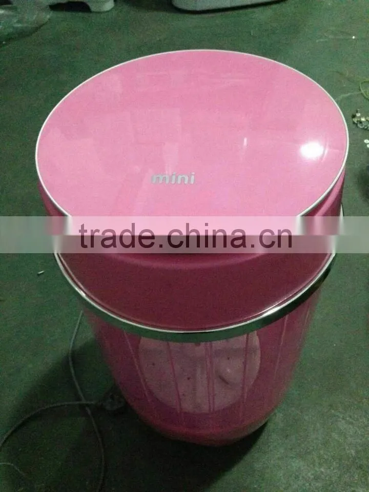 3KG single tub top loading portable mini washing machine/washer machine/wash machine