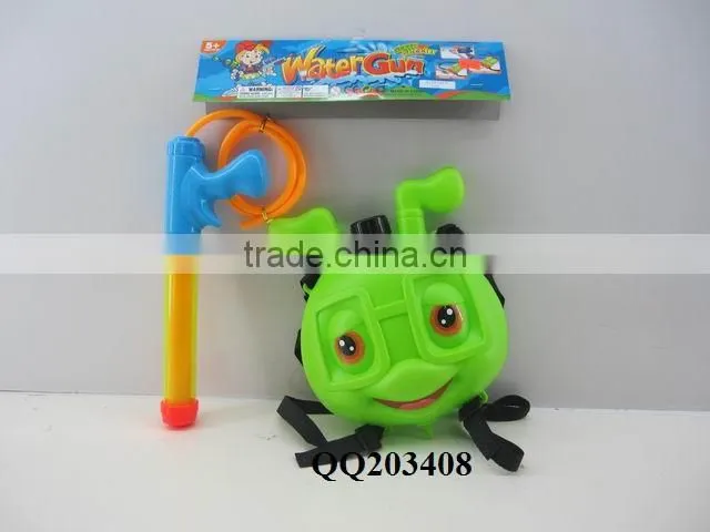 Plastic kids backpack water gun