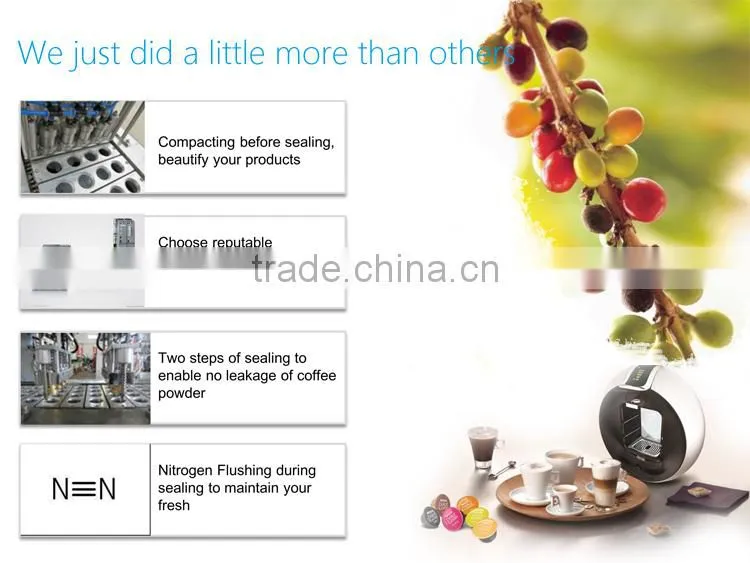 Gusset Pouch Stainless Steel 304 powder capsule filler and sealer /coffee capsule filling machine