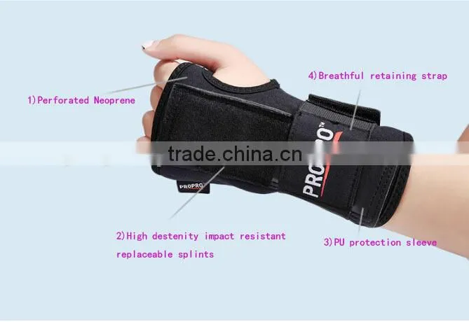 Protective Safety Gear Wrist Support For Extreme Sports