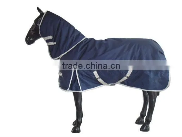 Navy Waterproof Winter Horse Rug Cover
