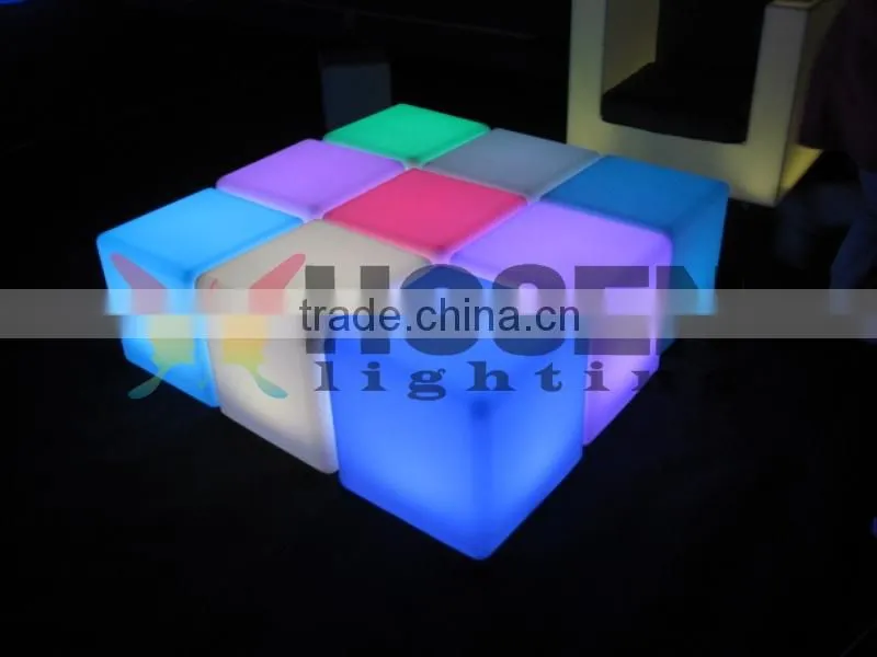 LED Cube stool