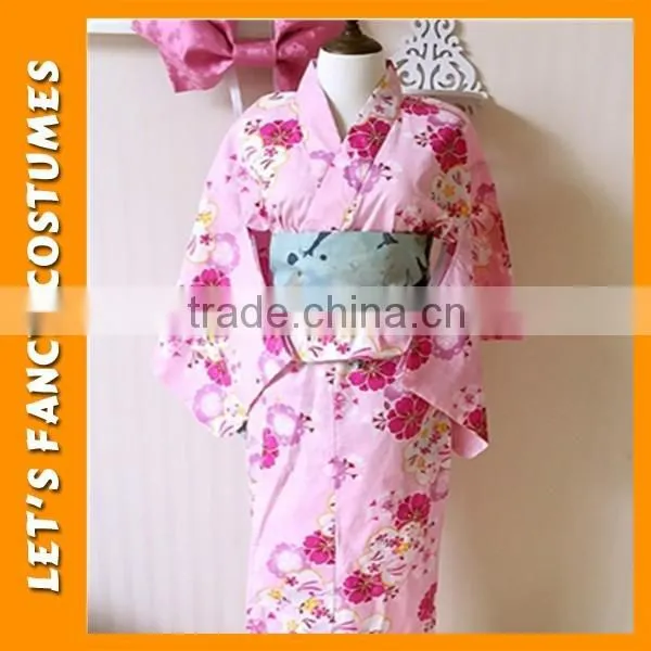 PGWC2496 Japan hot sex girl photo kimono sakura pink sexy japanese kimono wholesale
