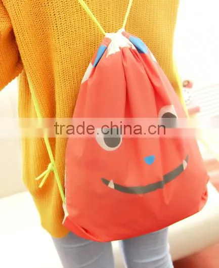Promotion sublimation sport drawstring bag china factory