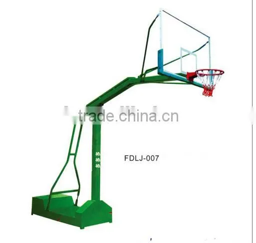 height movable Electric hydraulic basketball stand