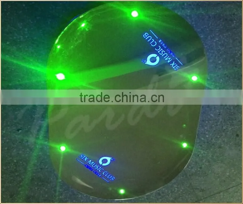 Nightclub NEW custom laser LED stainless steel dance stage