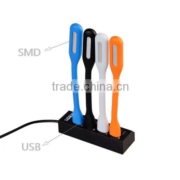 Gift Box Packaging USB Light Rubber Material colorful LED USB Light