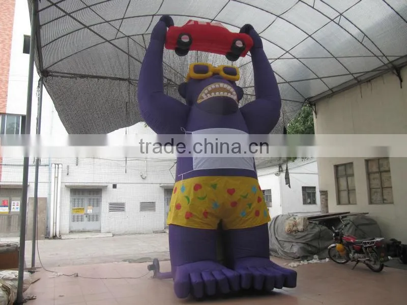 Inflatable Washing Power Cartoon,Father Christmas,Santa Claus
