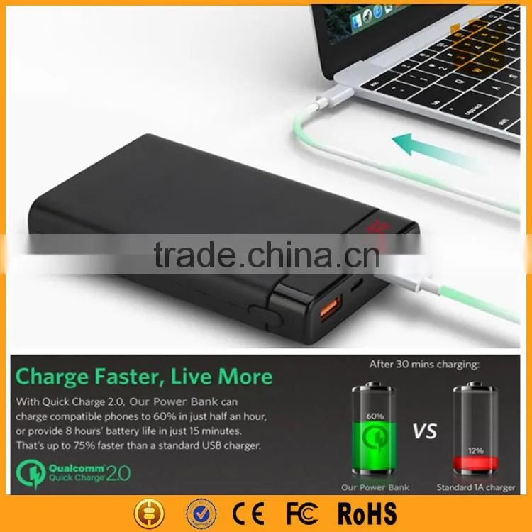 2016 private mpdel new power bank display for iphone