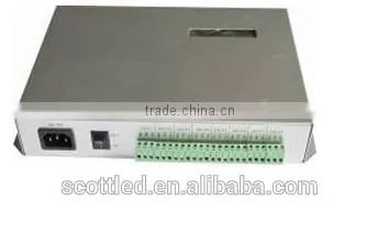 T-300K RGB LED Pixel Controller online control with SD card, 8ports*512pixels,4096pixels; Support
