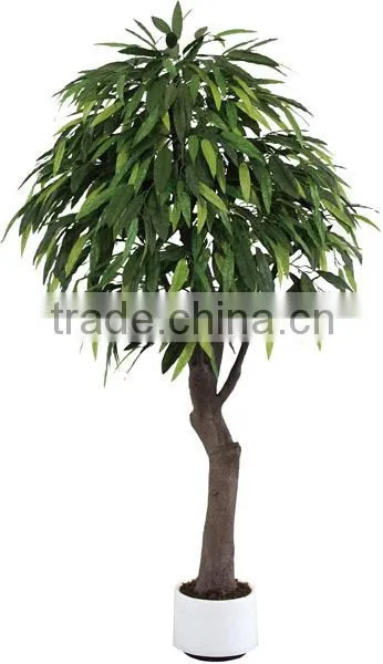 indoor home decorative artificial mango tree