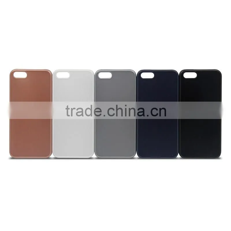 2016 Latest Product Soft Blank PP Case for iPhone SE, For iPhone SE Raw Material Case