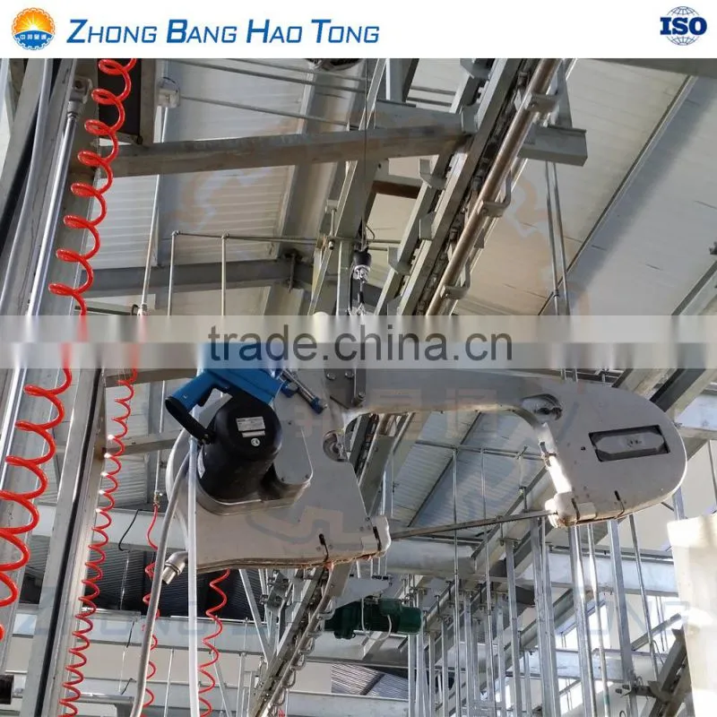 Hydraulic Cattle Dehiding Machine equipping to cattle carcass dressing line